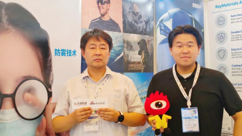 韓國企業Ray Materials攜其防霧涂層技術亮相涂博會，CEO Kwang Ha：期待尋求更多合作機會