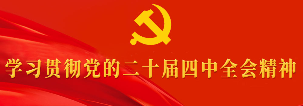 學習貫徹黨的二十屆四中全會精神
